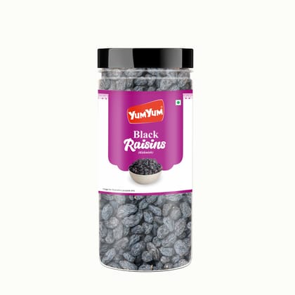 Yum Yum Premium Black Raisins(Kishmish) 250g
