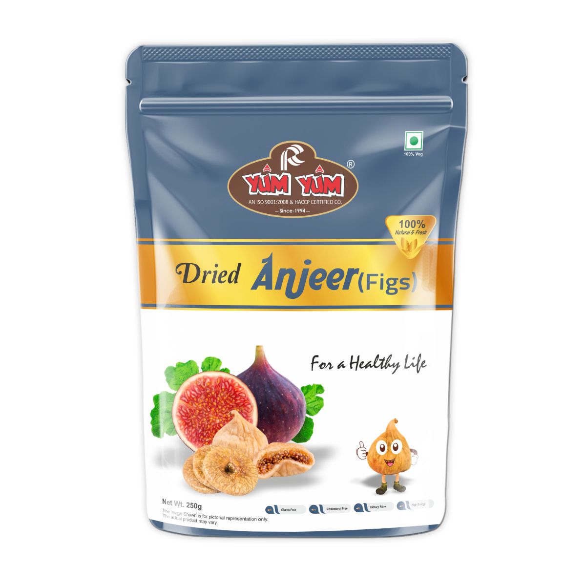 Yum Yum Premium Anjeer(Figs) 250g