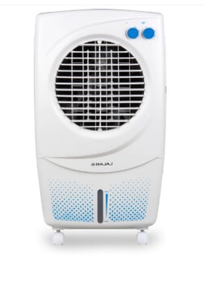 BAJAJ 36 L Room/Personal Air Cooler  (White, PX97 Torque New)
