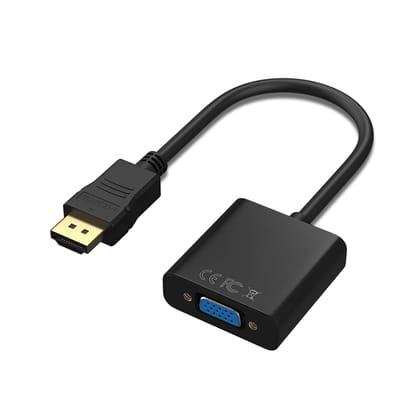 Connect Seamlessly: Full HD HDMI to VGA Adapter - 1080p @ 60Hz, Durable & Gold-Plated