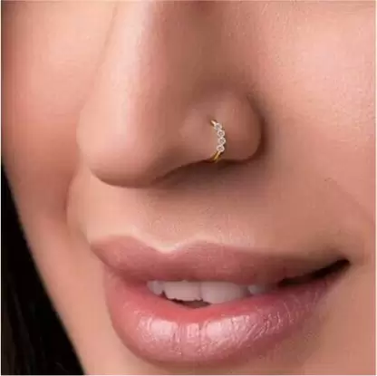 7 Hottest Nose Ring Designs In Gold For Women