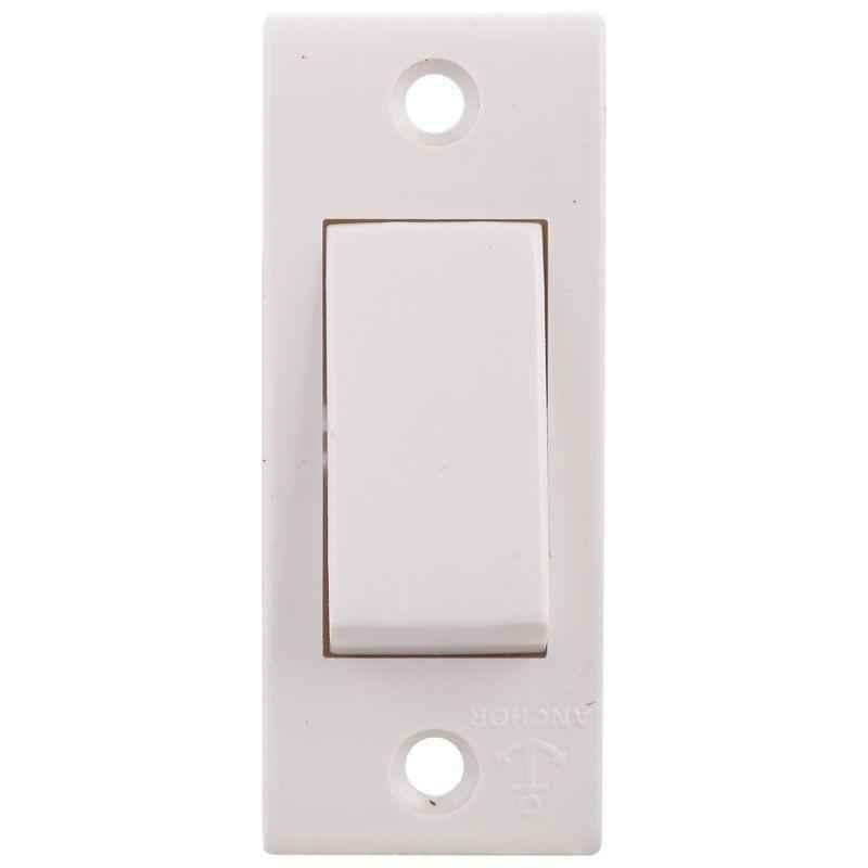 Anchor Penta Cherry 6A, 1 Way Switch 14121 ( pack of 20 )