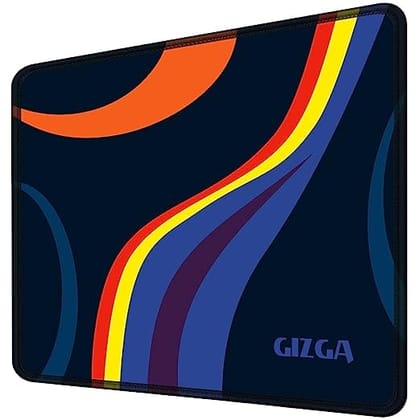 GIZGA essentials (29cm x 24cm Gaming Mouse Pad, Laptop Desk Mat, Computer Mouse Pad with Smooth Mouse Control, Mercerized Surface, Antifray Stitched Embroidery Edges, Anti-Slip Rubber Base