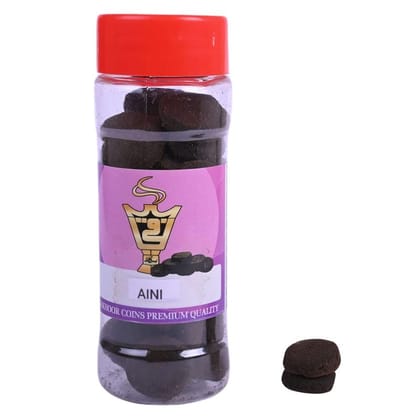 alNaqi AINI COINS-50 gm |Incense Cones| Organic Incense Cones| 100% Natural and Charcoal Free Cones for Room |(20 conesin a Pack) Floral Fragrance