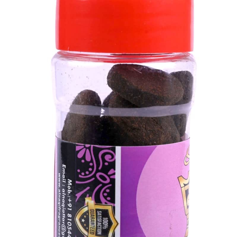 alNaqi AINI COINS-50 gm |Incense Cones| Organic Incense Cones| 100% Natural and Charcoal Free Cones for Room |(20 conesin a Pack) Floral Fragrance