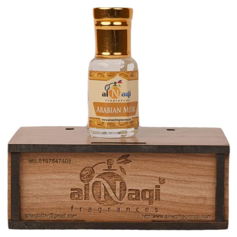alNaqi ARABIAN MUSK attar -6ml | For Men And Women | Pack Of 1 | Original & 24 Hours Long Lasting Fragrance | Most Wanted Arabian Aroma | (unisex) |