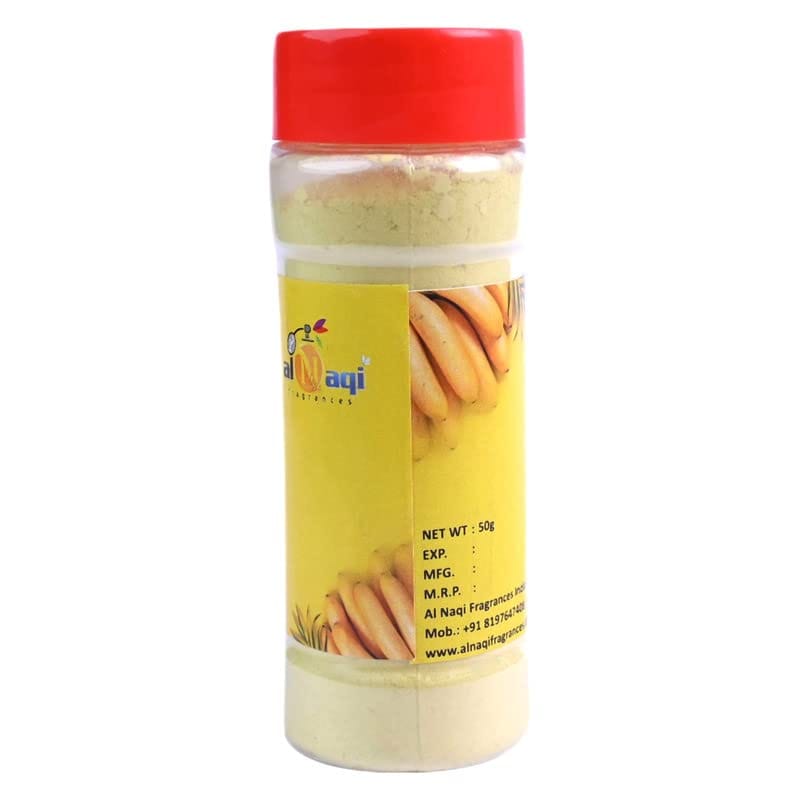 alNaqi BANANA powder-50 gm |Face Pack Powder |For Men And Women | Pack Of 1 | Whitening, Nourishing, Moisturizing, Firming, anti-aging Skin Brightening Powder|(Unisex)|
