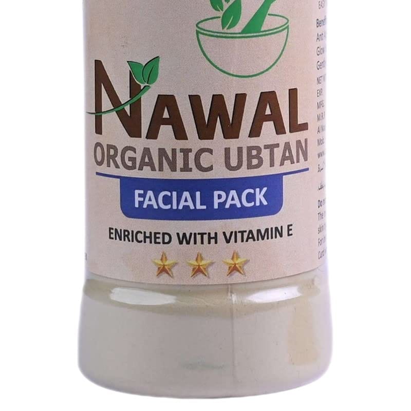 alNaqi Nawal Organic Ubtan Facial Pack-50 GM |Face Pack Powder |For Men And Women | Pack Of 1 | Whitening, Nourishing, Moisturizing, Firming, anti-aging Skin Brightening Powder|(Unisex)|