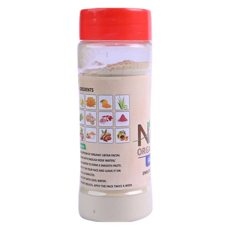 alNaqi Nawal Organic Ubtan Facial Pack-50 GM |Face Pack Powder |For Men And Women | Pack Of 1 | Whitening, Nourishing, Moisturizing, Firming, anti-aging Skin Brightening Powder|(Unisex)|