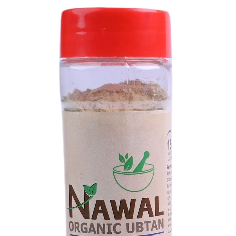 alNaqi Nawal Organic Ubtan Facial Pack-50 GM |Face Pack Powder |For Men And Women | Pack Of 1 | Whitening, Nourishing, Moisturizing, Firming, anti-aging Skin Brightening Powder|(Unisex)|
