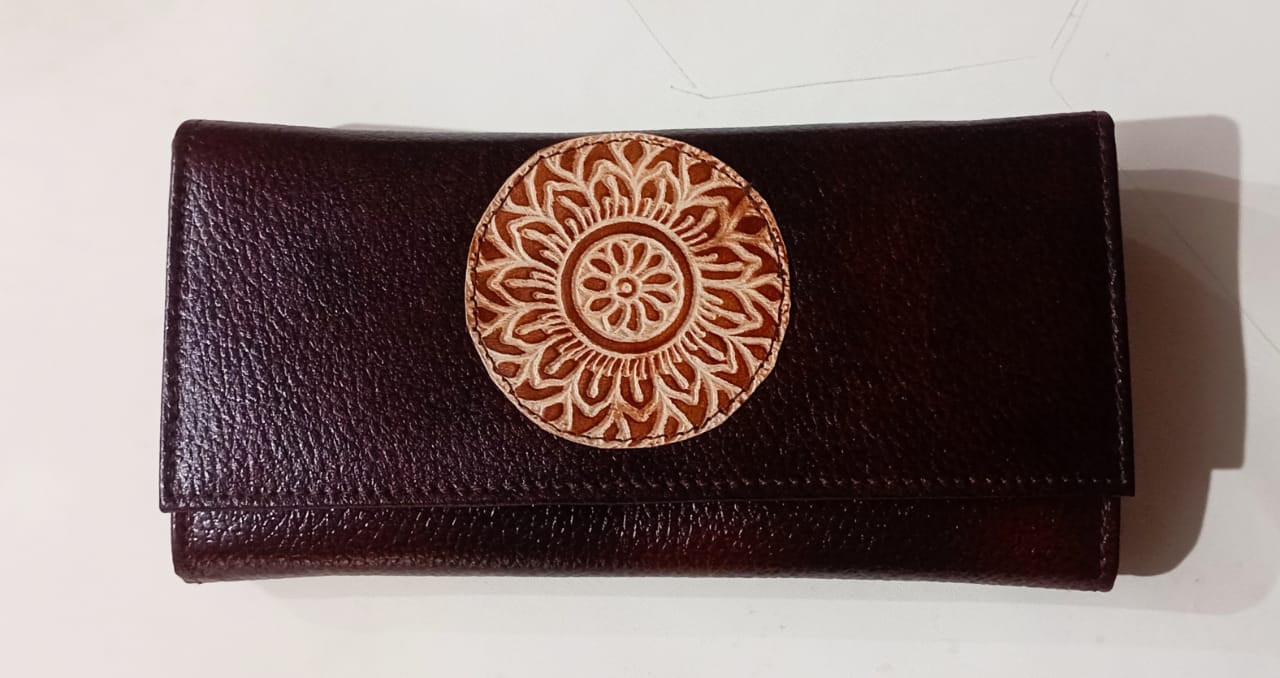 Leather Hand Clutch