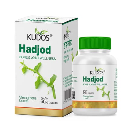 Kudos Hadjod Tablets | Bone & Joint Wellness | 60 Tablets