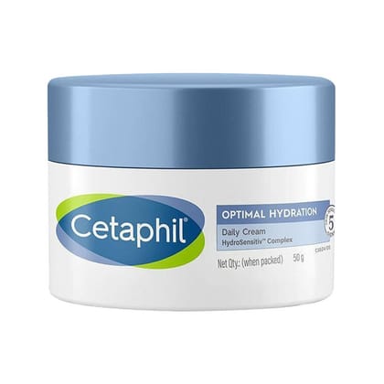 Cetaphil Optimal Hydration Lightweight Face Moisturizer With Hyaluronic Acid For Dehydrated Skin (50 g)