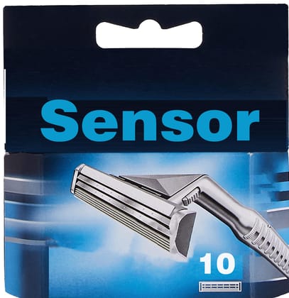 Sensor Shaving Razor Refill Blade Compatible with gillette sensor excel razor Blade (10 Count)