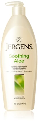 Jergens Soothing Aloe Refreshing Moisturizer, 496Ml