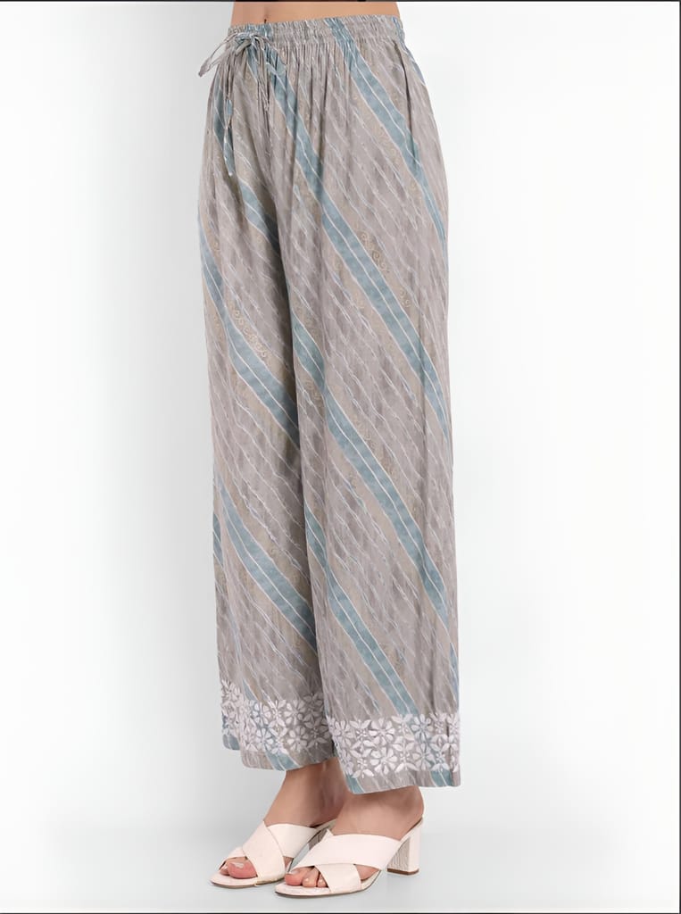 Perfect Blend Chikankari Gasspatti Kurta Set