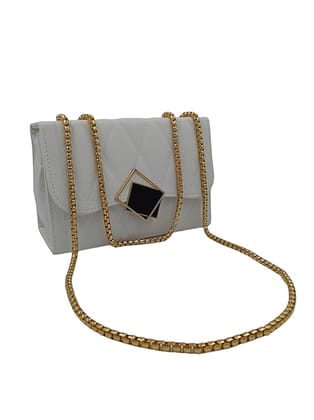 SARTORIAL SOIR Cross Body Bag With Adjustable Chain Cross Body Bag | HandBag | Shoulder Bag