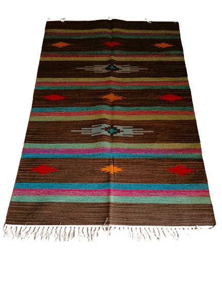 Jodhpur Rug's Handmade Cotton Soft Multi-Purpose Floor Rug, for Bedroom Living Room Kitchen Bedside Runner 4x6 Feet yellow