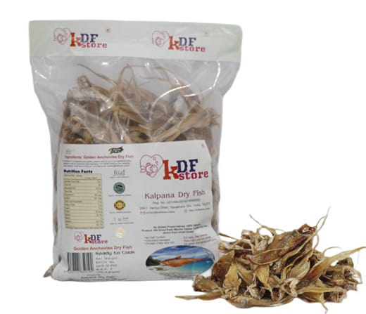 Golden Anchovies Dry Fish (Mendeli) Arabian Seafood - 300GM