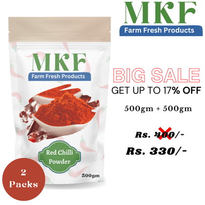 MKF - Premium Chilli Powder | Pack of 2