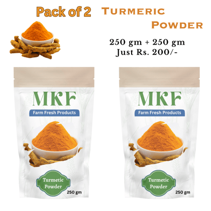 MKF - Premium Turmeric Powder | Pack of 2