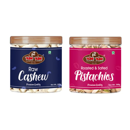 Yum Yum Cashews & Pistachios 400g (2 x 200g)