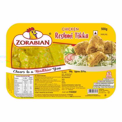 Zorabian Boneless Reshmi Chicken Tikka Zorabian Boneless Reshmi Chicken Tikka