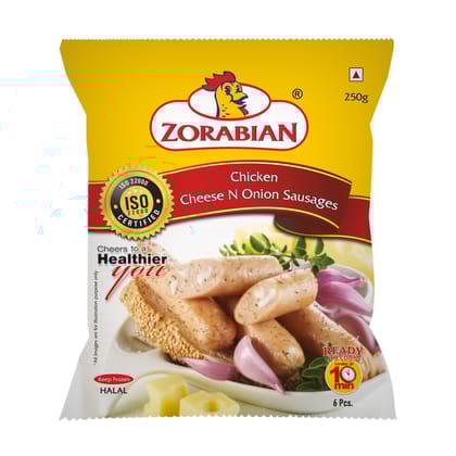 Zorabian Chicken Cheese N Onion Sausages