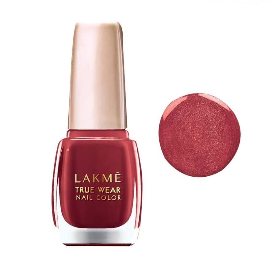 Lakme Color Crush True Wear Nail Polish 03 Review and Swatches