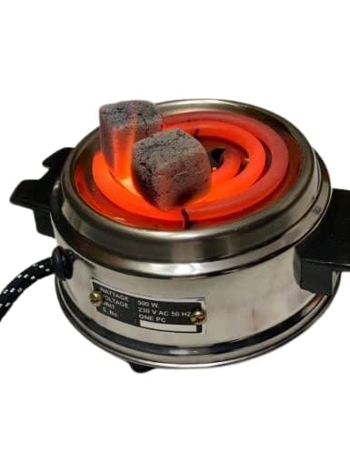MyChetan Smallest Portable Coil Electric Stove 500 watt | Electric Cooking Heater | 500 WATT STAINLESS STEEL