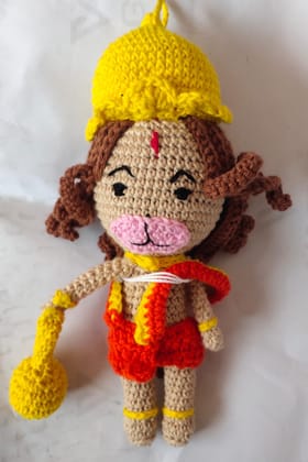 Woolen Hanuman Handmade