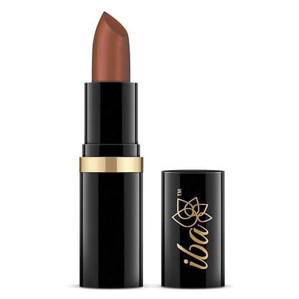 Iba Pure Lips Moisturizing Lipstick Shade A36 Caramel Creme, 4g | Intense Colour | Highly Pigmented and Creamy Long Lasting | Glossy Finish | Enriched with Vitamin E | 100% Natural, Vegan & Cruelty Free