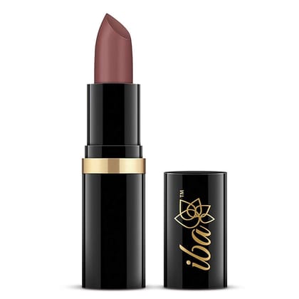 Iba Pure Lips Moisturizing Lipstick Shade A95 Mauve Touch, 4g | Intense Colour | Highly Pigmented and Creamy Long Lasting | Glossy Finish | Enriched with Vitamin E | 100% Natural, Vegan & Cruelty Free