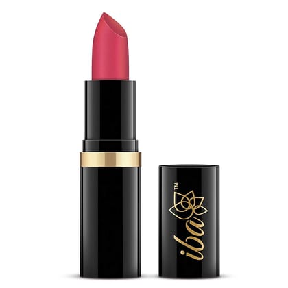 Iba Pure Lips Moisturizing Lipstick Shade A80 Pink Blush, 4g | Intense Colour | Highly Pigmented and Creamy Long Lasting | Glossy Finish | Enriched with Vitamin E | 100% Natural, Vegan & Cruelty Free