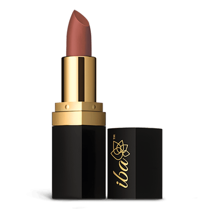 Iba Long Stay Matte Lipstick Shade M15 Cinnamon Chai, 4g | Intense Colour | Highly Pigmented and Long Lasting Matte Finish | Enriched with Vitamin E | 100% Natural, Vegan & Cruelty Free