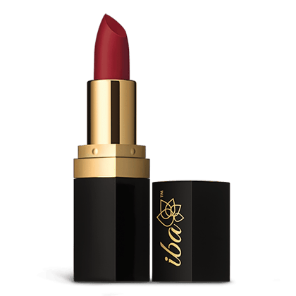 Iba Long Stay Matte Lipstick Shade M11 Ruby Blossom, 4g | Intense Colour | Highly Pigmented and Long Lasting Matte Finish | Enriched with Vitamin E | 100% Natural, Vegan & Cruelty Free