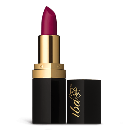 Iba Long Stay Matte Lipstick Shade M04 Wild Magenta, 4g | Intense Colour | Highly Pigmented and Long Lasting Matte Finish | Enriched with Vitamin E | 100% Natural, Vegan & Cruelty Free