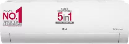 LG 1.5 Ton 5 Star Split Inverter AC - White  19BNZE