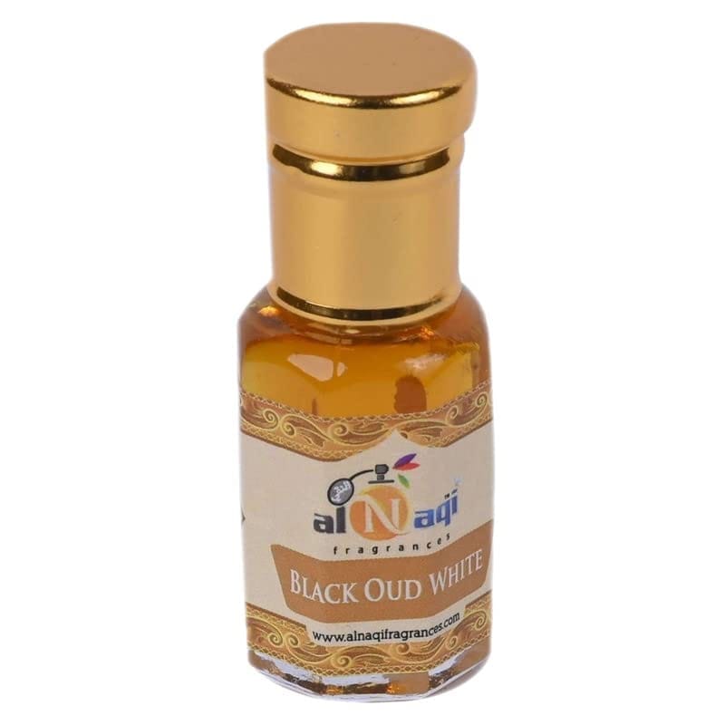 alNaqi Black Oud White attar -6ml| For Men And Women | Pack Of 1 | Original & 24 Hours Long Lasting Fragrance | Most Wanted Arabian Aroma | (unisex) |