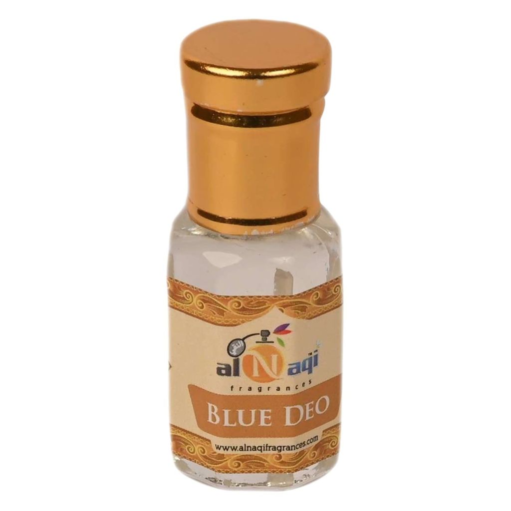 alNaqi BLUE DEO attar new -6ml| For Men And Women | Pack Of 1 | Original & 24 Hours Long Lasting Fragrance | Most Wanted Arabian Aroma | (unisex) |