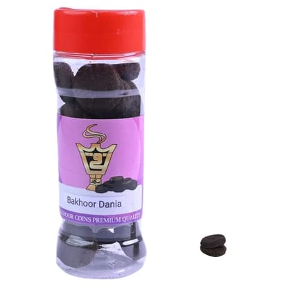 alNaqi BAKHOOR Dania Coins -50gm |Incense Cones| Organic Incense Cones| 100% Natural and Charcoal Free Cones for Room |(20 conesin a Pack) Floral Fragrance