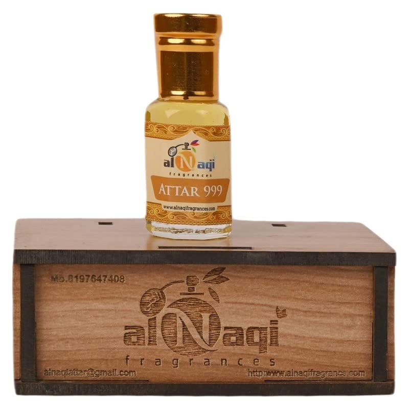 alNaqi ATTAR 999 attar -6ml | For Men And Women | Pack Of 1 | Original & 24 Hours Long Lasting Fragrance | Most Wanted Arabian Aroma | (unisex) |
