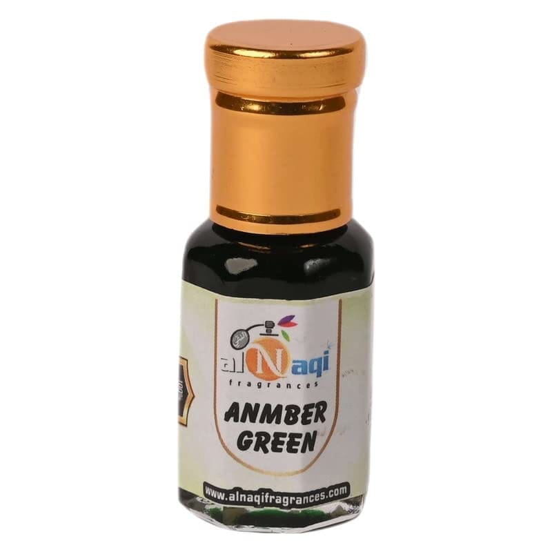 alNaqi ANMBER GREEN attar -6ml | For Men And Women | Pack Of 1 | Original & 24 Hours Long Lasting Fragrance | Most Wanted Arabian Aroma | (unisex) |