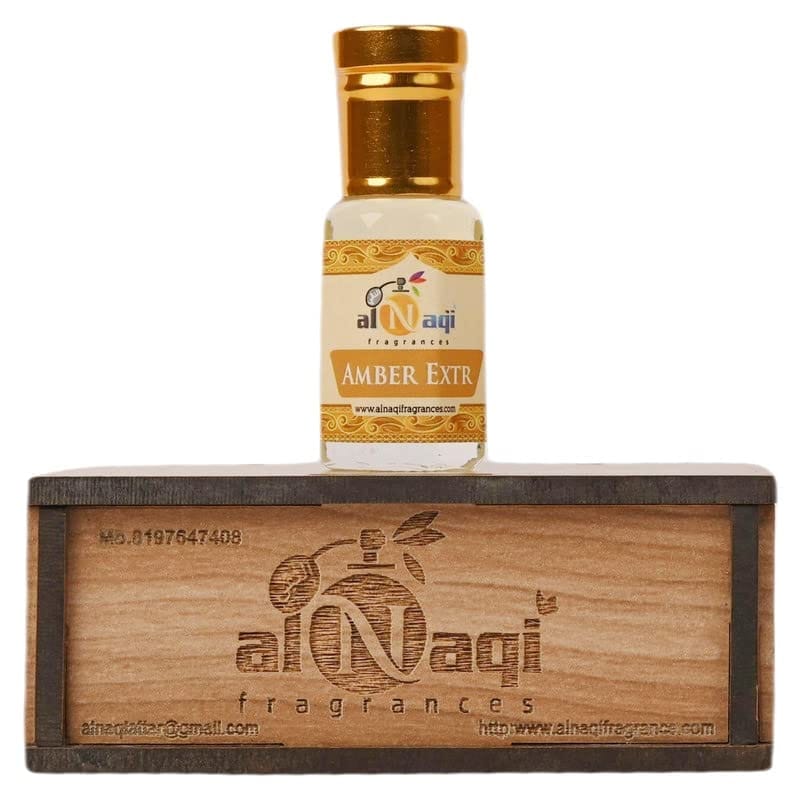 alNaqi AMBER EXTR attar -6ml | For Men And Women | Pack Of 1 | Original & 24 Hours Long Lasting Fragrance | Most Wanted Arabian Aroma | (unisex) |