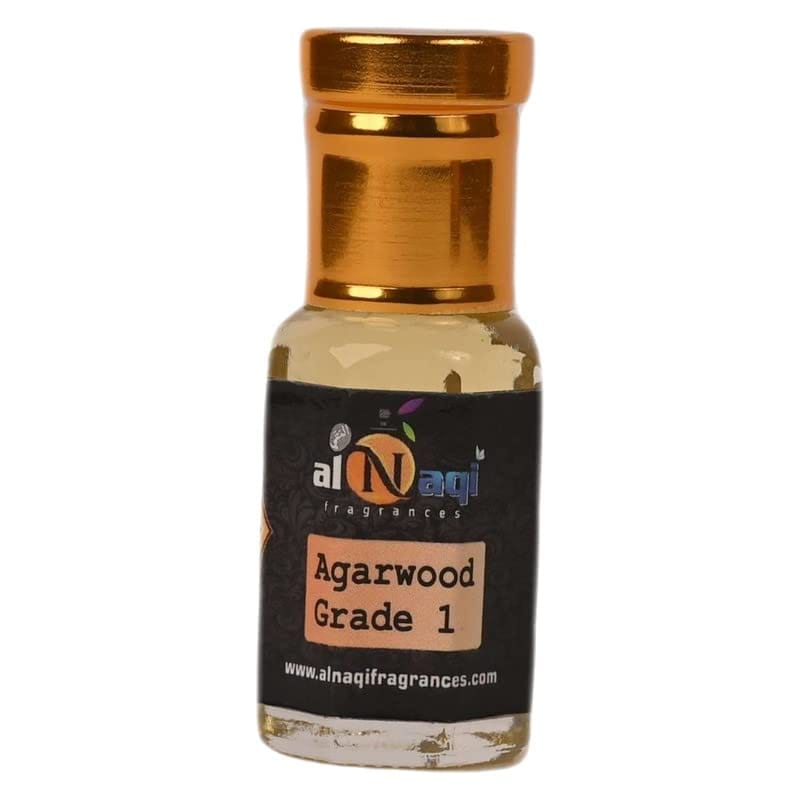 alNaqi AGARWOOD GRADE 1 attar -6ml| For Men And Women | Pack Of 1 | Original & 24 Hours Long Lasting Fragrance | Most Wanted Arabian Aroma | (unisex) |