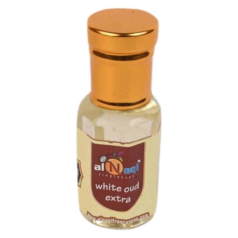 alNaqi WHITE OUD EXTRA attar-6ml| For Men And Women | Pack Of 1 | Original & 24 Hours Long Lasting Fragrance | Most Wanted Arabian Aroma | (unisex) |