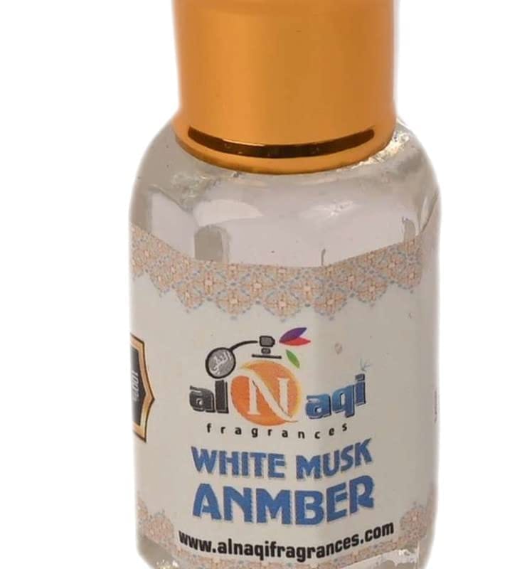 alNaqi WHITE MUSK ANMBER Attar-6ml | For Men And Women | Pack Of 1 | Original & 24 Hours Long Lasting Fragrance | Most Wanted Arabian Aroma | (unisex) |