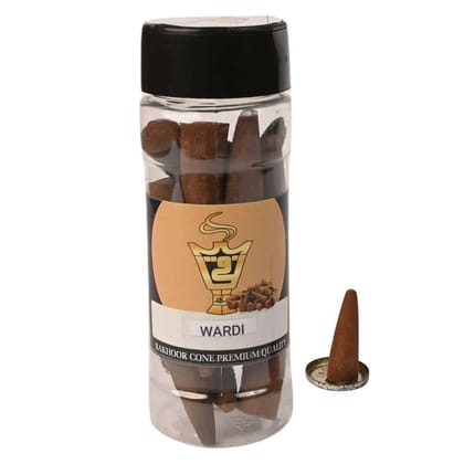 alNaqi WARDI cones-50gm|Incense Cones| Organic Incense Cones| 100% Natural and Charcoal Free Cones for Room |(20 conesin a Pack) Floral Fragrance alNaqi WARDI cones-50gm|Incense Cones| Organic Incense Cones| 100% Natural and Charcoal Free Cones for Room |(20 conesin a Pack) Floral Fragrance