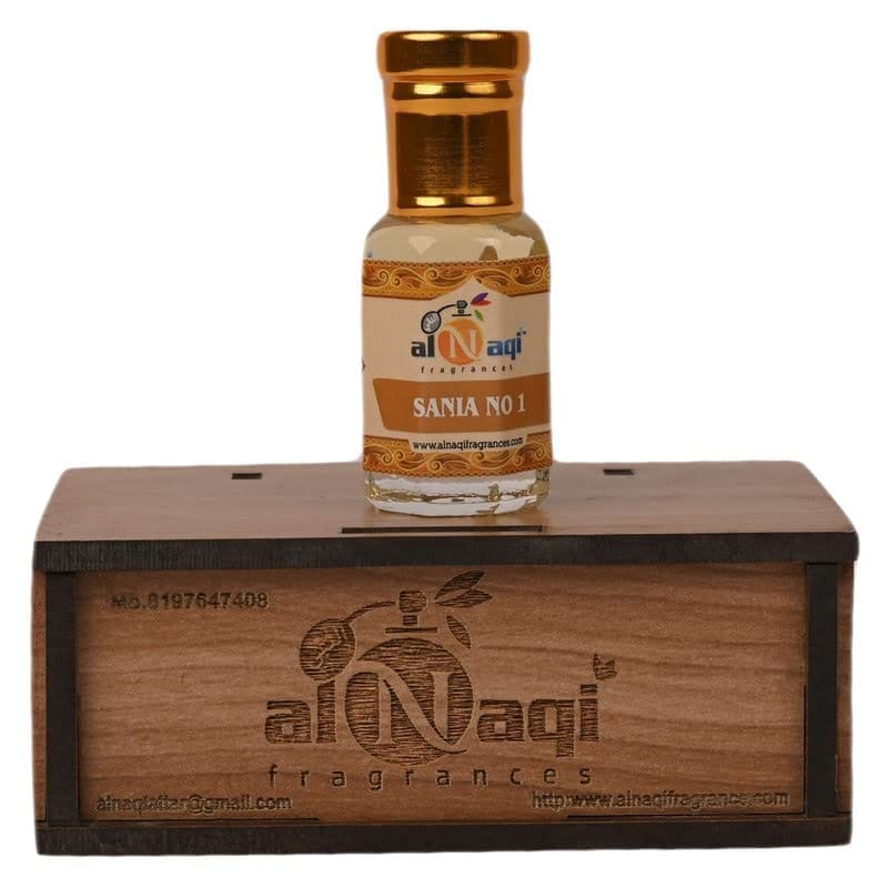 alNaqi SANIA NO 1 attar -6ml | For Men And Women | Pack Of 1 | Original & 24 Hours Long Lasting Fragrance | Most Wanted Arabian Aroma | (unisex) |