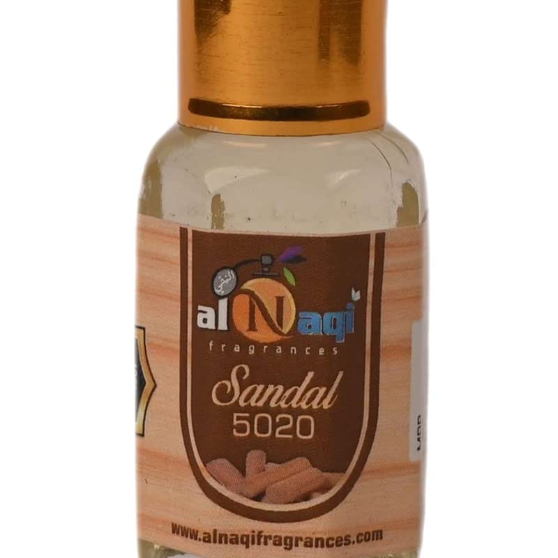 alNaqi SANDAL 5020 attar -6ml | For Men And Women | Pack Of 1 | Original & 24 Hours Long Lasting Fragrance | Most Wanted Arabian Aroma | (unisex) |